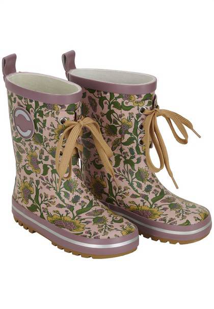 Mikk-Line - Printed Wellies w. lace